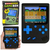 Elektroninė žaidimų konsolė Retro 108 in 1, LCD ekranas, juoda