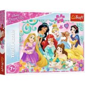 Trefl Puzzle 200el Joyful world of princesses. Disney Princess 13268 T