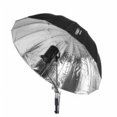 Orb 100 Silver umbrella with diffuser