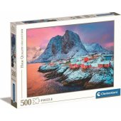 Clementoni CLE puzzle 500 HQ Hamnoy Village 35144