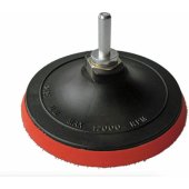 Dedra M14 tvirtinimo diskas su lipukais 125 mm + grąžto kotelis (H12GM13