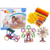 Building Blocks Construction Sticks Straws Set