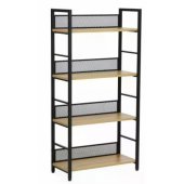 HECTOR 60x28xH121cm, oak black