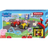 Trasa First Peppa Pig Peppa Pig muilo dėžės lenktynės 2.9m 63044 Carrera