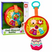 Interactive Owl Pendant with Moving Elements, Piano, and Rustling Tail