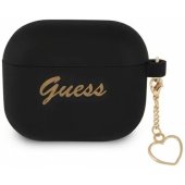 Silicone Charm Cover for Airpods 3 Black