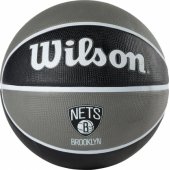 Wilson NBA Team Brooklyn Nets Ball Black and Gray r. 7 (WTB1300XBBRO0