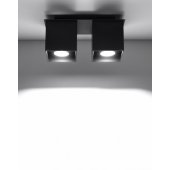 Quad 2 SL.0063 2x40W GU10 Black