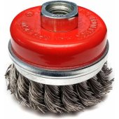 Dedra Steel 65mm M14 twisted wire butt brush (F37