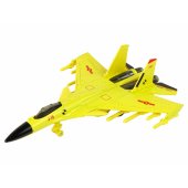 Yellow Friction Drive Fighter Plane 1:72