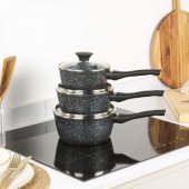 BW11460BRMFO Megastone Thermo Collar 3-Piece Saucepan