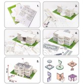 CubicFun 3D пазл Белый дом, США
