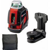 EINHELL TE-LL 360 G cross line laser, black/ red, green laser lines