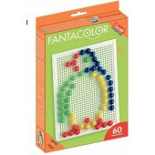 Quercetti FANTACOLOR MINI mozaika, 60 vnt. (2123)