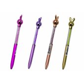 Ballpoint Pen with Hare Diamonds Blue Refill 0.7mm Mix