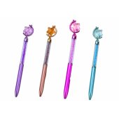 „Ballpoint Pen With Star Diamonds Blue Refill 0.7mm Mix“