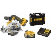 DEWALT DCS512P2 akumuliatorinis diskinis pjūklas, 12 voltų, geltonas/ juodas, 2x Li-I