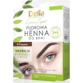 Delia pudrinė antakių chna 0.4 ruda