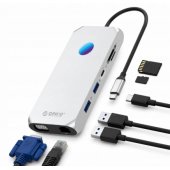 XCR-X2-SV-BP 12 viename USB-C sidabrinis