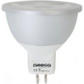 Omega LED prožektorius GU5.3, 5W, 12V, 6000K