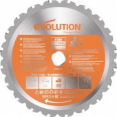 Evolution universali TCT pjūklo geležtė RAGE 185 mm / 20 dantų kampiniams pjūklams