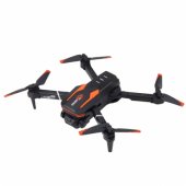 Nuotoliniu būdu valdomas dronas LU800 su kamera ir LED lemputėmis, oranžinis