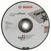 Bosch lenktas pjovimo diskas Standard, skirtas nerūdijančiajam plienui 230 x 22.23mm - 26086015