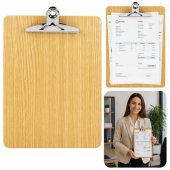 Wooden Writing Board with Clipboard A4