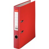 Segregator Esselte Ekonomiczny dźwigniowy A4 50mm czerwony (81193)
