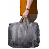 Travel collapsible bag grey