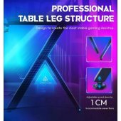 RGB Gaming desk (122x60X75cm) + remote control