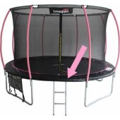 Sport Max 8ft batuto spyruoklių uždangalas, juodai rožinis