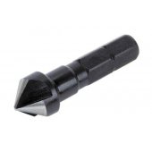 Wolfcraft 10mm HSS tapered chamfer/ depthreader 6-point chuck (25830