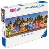 Ravensburger Puzzle Panorama - Night Lights on Ocean Drive (1000 piece