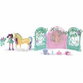 Spin Master Unicorn Academy - Ava ir vienaragio Leaf arklidės žaidimų rinkinys su C