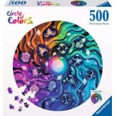 500 dalių dėlionė Circle of Colours – astrologija