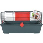 Zolux CLASSIC cage 58 cm color gray/ red