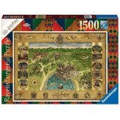 Ravensburger dėlionė Hogvartso žemėlapis (1500 detalių)