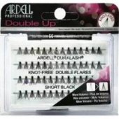 Ardell Double Up 96 blakstienų kuokštelių rinkinys, trumpi, juodi