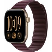 42mm Burgundy Magnetic Link M/ L