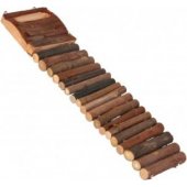 Trixie Natural wood hamster ladder,18 rungs, 7�27 cm