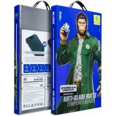 "5D Mr. Monkey Glass Apple iPhone 17 Air", juodas (stipriai matinis)