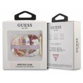 TPU Flower Print Case for Airpods Pro Purple