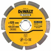 DT3761-XJ Zāģripa betonam/ granītam 125 mm 125 X 2.0 X 22.2 mm