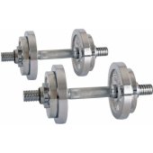 Adjustable Dumbbell Set 2 x 3-10 kg
