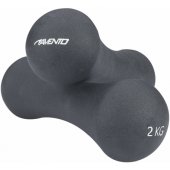 Hanteliai 42DB 2x2kg juodi