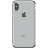 „Glitter“ nugarėlė „iPhone XS Max“, sidabrinė