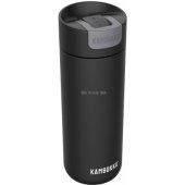 11-02016 Olympus, matinė juoda, 500 ml – terminis butelis
