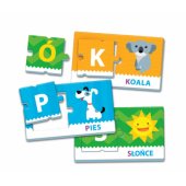 Mokomųjų žaidimų rinkinys „Alphabet Learn & Have Fun“, lenkų kalba Clementoni