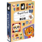 Janod Magnetic Animal Puzzle Magnetibook, Janod